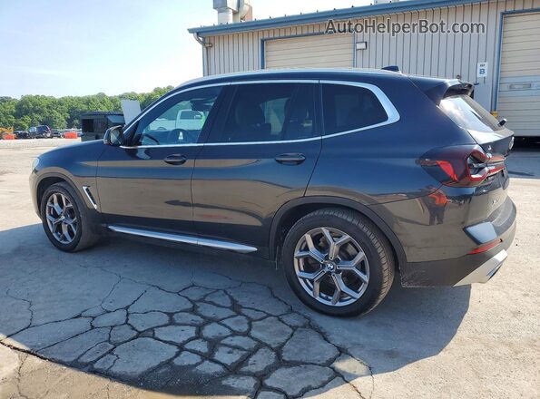 WBX57DP06NN172917 2022 BMW X3 Black Rear left