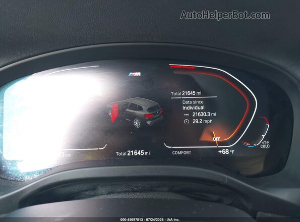 WBX57DP06NN176191 2022 BMW X3 White Vista de los asientos traseros