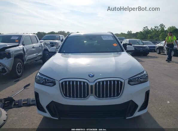 WBX57DP06NN176191 2022 BMW X3 White Vista del cuadro de instrumentos