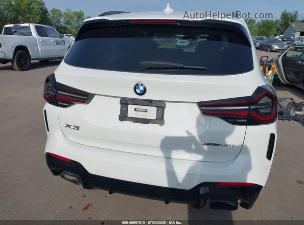 WBX57DP06NN176191 2022 BMW X3 White 