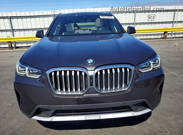 WBX57DP06RN261103 2024 BMW X3 Charcoal Widok z przodu