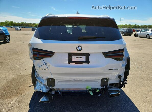 WBX57DP06RN309621 2024 BMW X3 White Вид ззаду