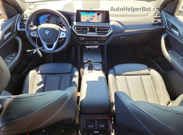 WBX57DP06RN309621 2024 BMW X3 White Вид панелі приладів