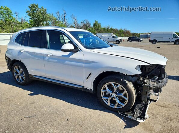 WBX57DP06RN309621 2024 BMW X3 White Передня права чверть