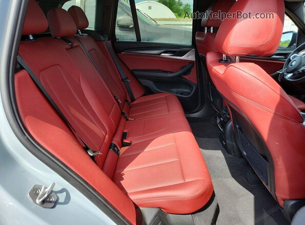 WBX57DP08RN312875 2024 BMW X3 Blue უკანა სალონის ხედი