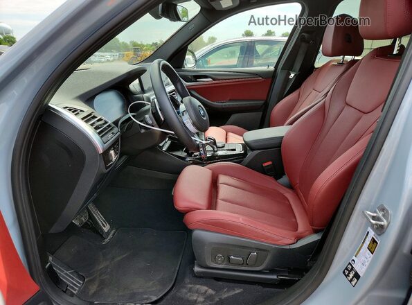 WBX57DP08RN312875 2024 BMW X3 Blue წინა სალონის ხედი