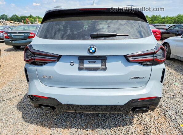 WBX57DP08RN312875 2024 BMW X3 Blue უკანა ხედი