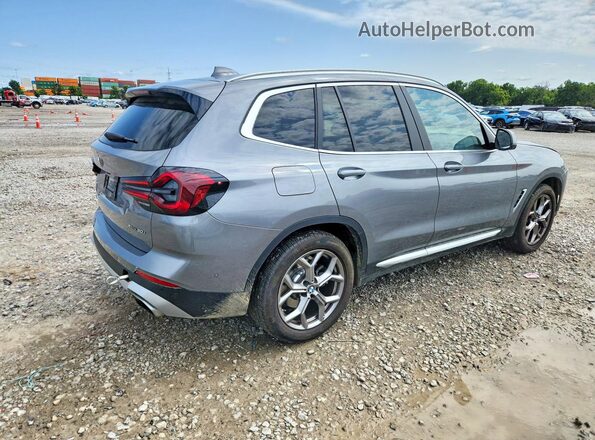 WBX57DP09RN297142 2024 BMW X3 Gray უკანა მარჯვენა
