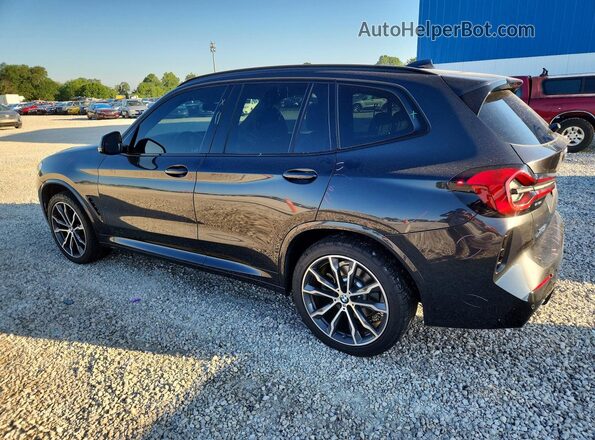 WBX57DP0XNN169650 2022 BMW X3 Угольный Задняя левая четверть