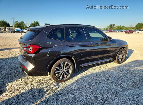 WBX57DP0XNN169650 2022 BMW X3 Угольный Задняя правая четверть