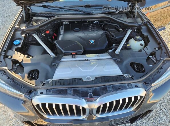 WBX57DP0XNN169650 2022 BMW X3 Угольный Вид задней части салона