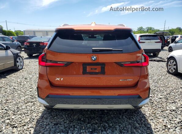 WBX73EF00P5Y10870 2023 BMW X1 Оранжевый Вид сзади