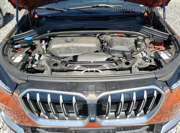 WBX73EF00P5Y10870 2023 BMW X1 Оранжевый Вид задней части салона