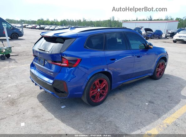 WBX73EF00S5091273 2025 BMW X1 Blue უკანა მარჯვენა
