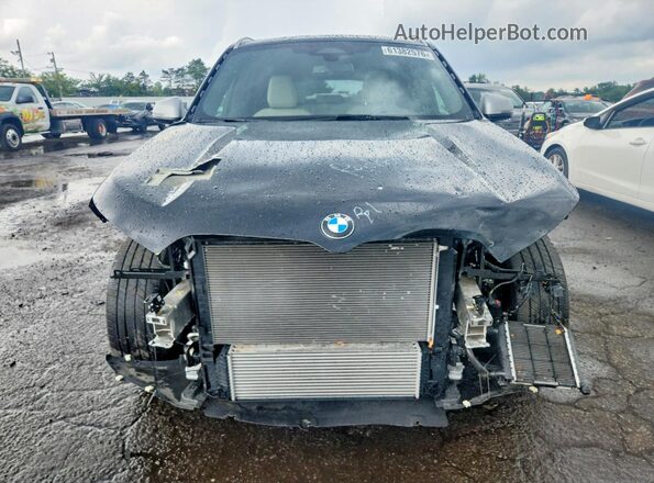 WBX73EF01P5W55813 2023 BMW X1 Black Вид спереду