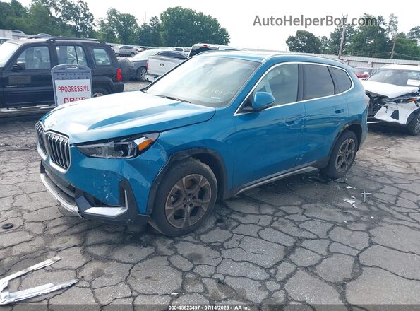 WBX73EF05S5126101 2025 BMW X1 Blue Передня ліва чверть