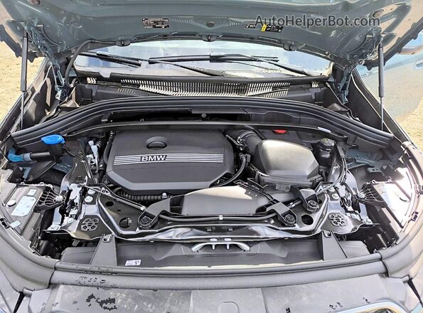 WBX73EF05T5612831 2026 BMW X1 Синий Вид наклейки с VIN-кодом