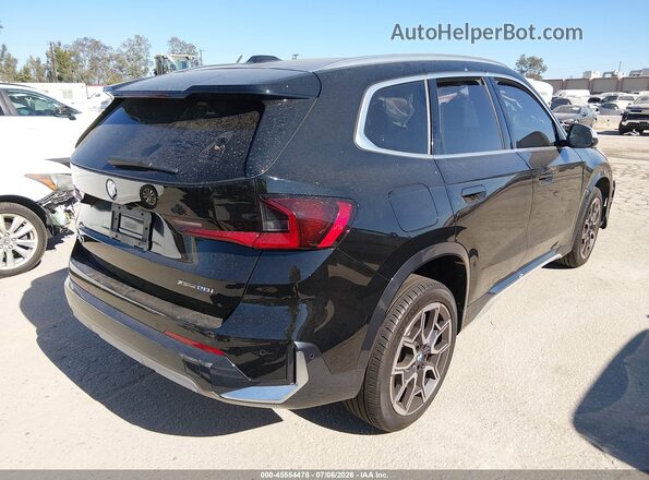 WBX73EF06R5Y38918 2024 BMW X1 Black უკანა მარჯვენა
