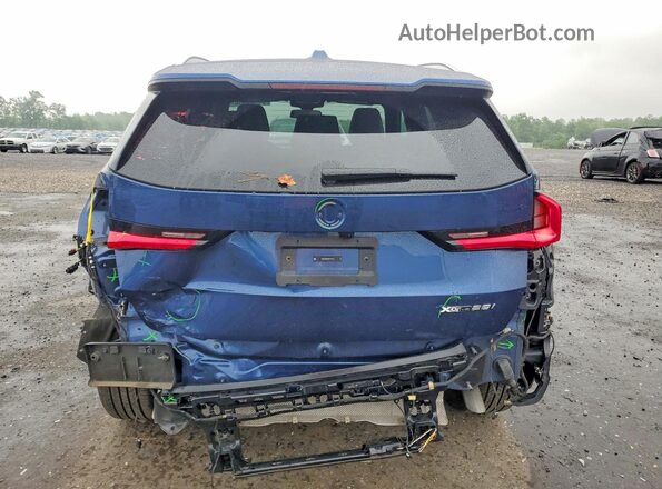 WBX73EF06R5Y41558 2024 BMW X1 Blue Вид ззаду