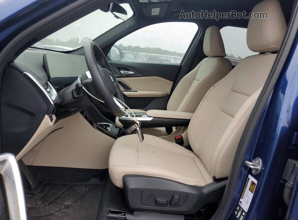 WBX73EF06R5Y41558 2024 BMW X1 Blue Вид салону спереду
