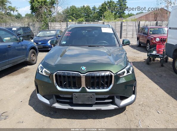 WBX73EF08P5X90612 2023 BMW X1 Green Widok zestawu wskaźników