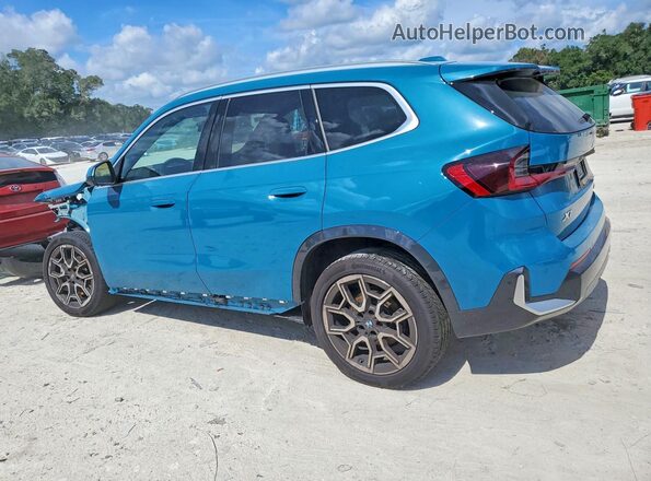 WBX73EF09S5172448 2025 BMW X1 Синий Задняя левая четверть