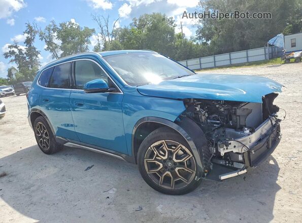 WBX73EF09S5172448 2025 BMW X1 Синий Передняя правая четверть