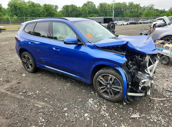 WBX73EF0XR5Y78841 2024 BMW X1 Blue წინა მარჯვენა