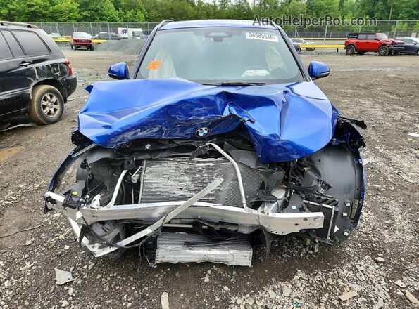 WBX73EF0XR5Y78841 2024 BMW X1 Blue წინა ხედი