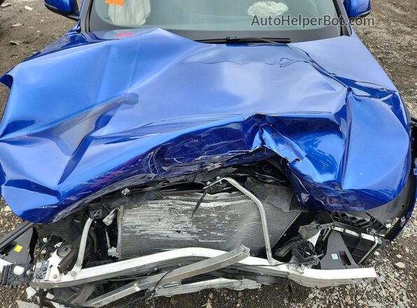 WBX73EF0XR5Y78841 2024 BMW X1 Blue ძრავის განყოფილების ხედი