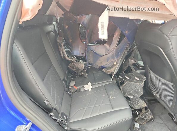 WBX73EF0XR5Y78841 2024 BMW X1 Blue უკანა სალონის ხედი