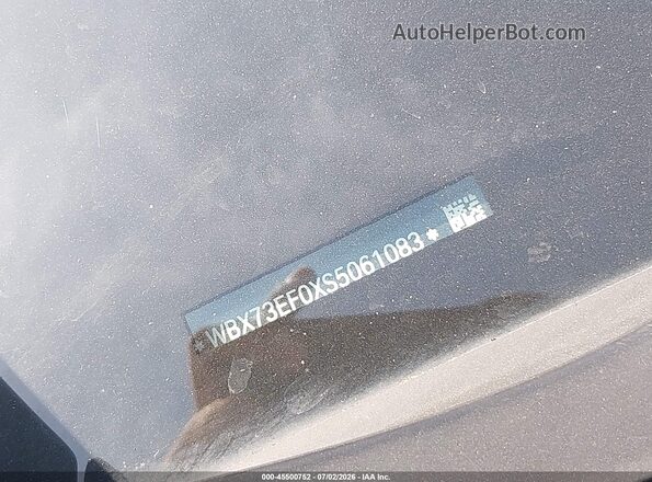 WBX73EF0XS5061083 2025 BMW X1 Green 
