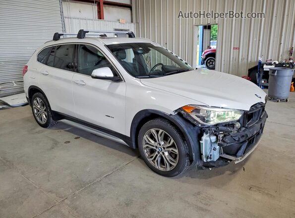 WBXHT3C30G5E52275 2016 BMW X1 White Delantero derecho