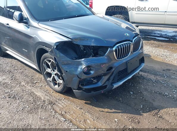 WBXHT3C30H5F73065 2017 BMW X1 Gray 