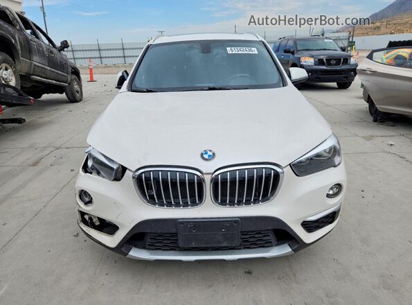 WBXHT3C30J3H31809 2018 BMW X1 White Դիմացի տեսք