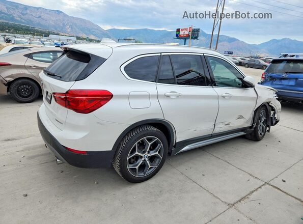 WBXHT3C30J3H31809 2018 BMW X1 White Հետևի աջ
