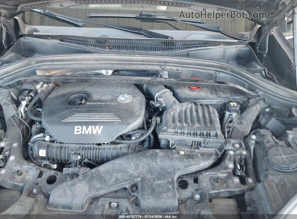 WBXHT3C31G5F64289 2016 BMW X1 Black Հետևի տեսք