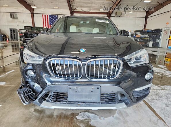 WBXHT3C31GP884701 2016 BMW X1 Black Դիմացի տեսք
