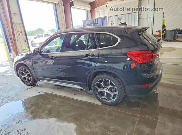 WBXHT3C31GP884701 2016 BMW X1 Black Հետևի ձախ