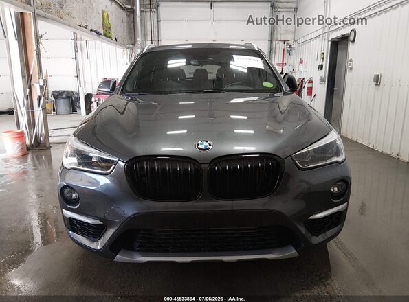 WBXHT3C31H5F74063 2017 BMW X1 Black Vista del cuadro de instrumentos
