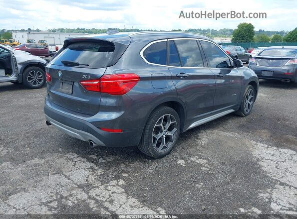 WBXHT3C31H5F78517 2017 BMW X1 Gray უკანა მარჯვენა