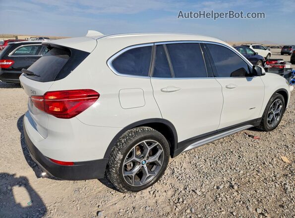 WBXHT3C31J5F89149 2018 BMW X1 White Задня права чверть