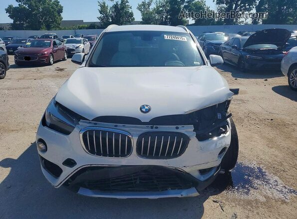 WBXHT3C31J5K21440 2018 BMW X1 White Вид спереду