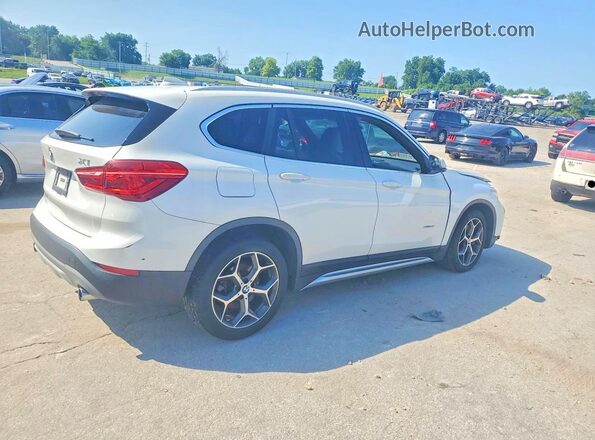 WBXHT3C31J5K21440 2018 BMW X1 White Задня права чверть