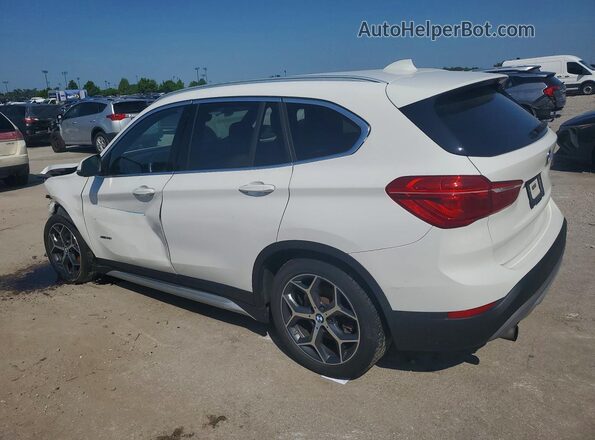 WBXHT3C31J5K21440 2018 BMW X1 White Задня ліва чверть