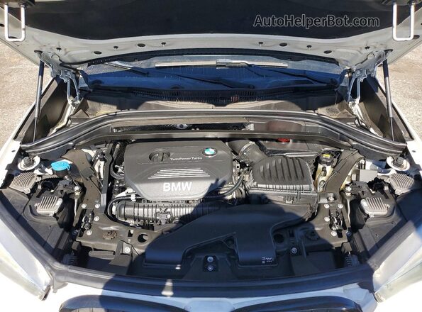 WBXHT3C32GP882441 2016 BMW X1 Белый Вид подкапотного пространства