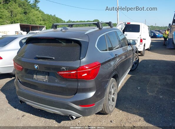 WBXHT3C32H5F80065 2017 BMW X1 Gray უკანა მარჯვენა