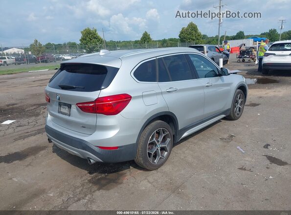 WBXHT3C32J3H32864 2018 BMW X1 Silver Задня права чверть