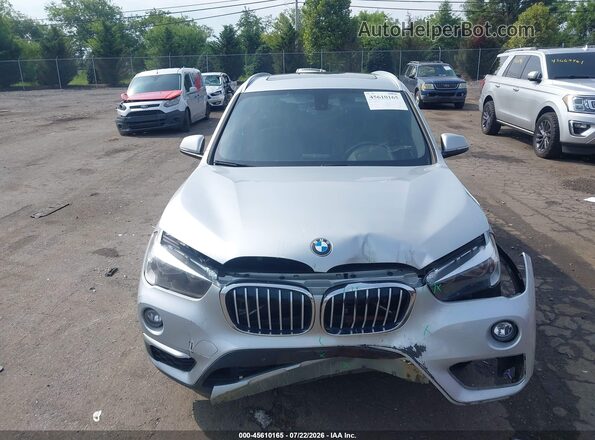 WBXHT3C32J3H32864 2018 BMW X1 Silver Вид щитка приладів