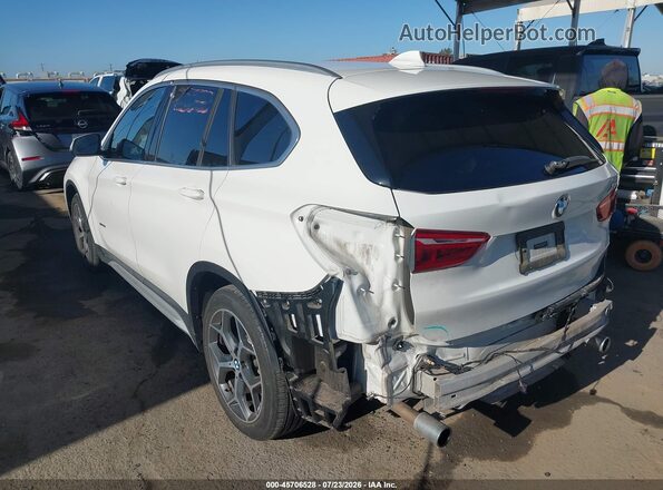 WBXHT3C33G5E49967 2016 BMW X1 White Հետևի ձախ